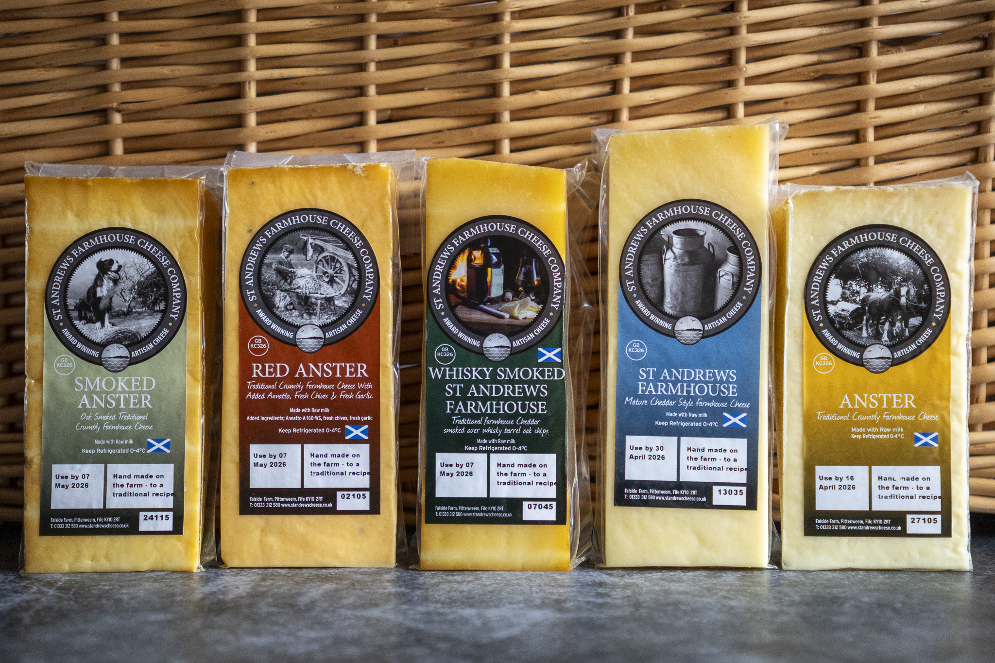 St Andrews Farmhouse Cheese Box